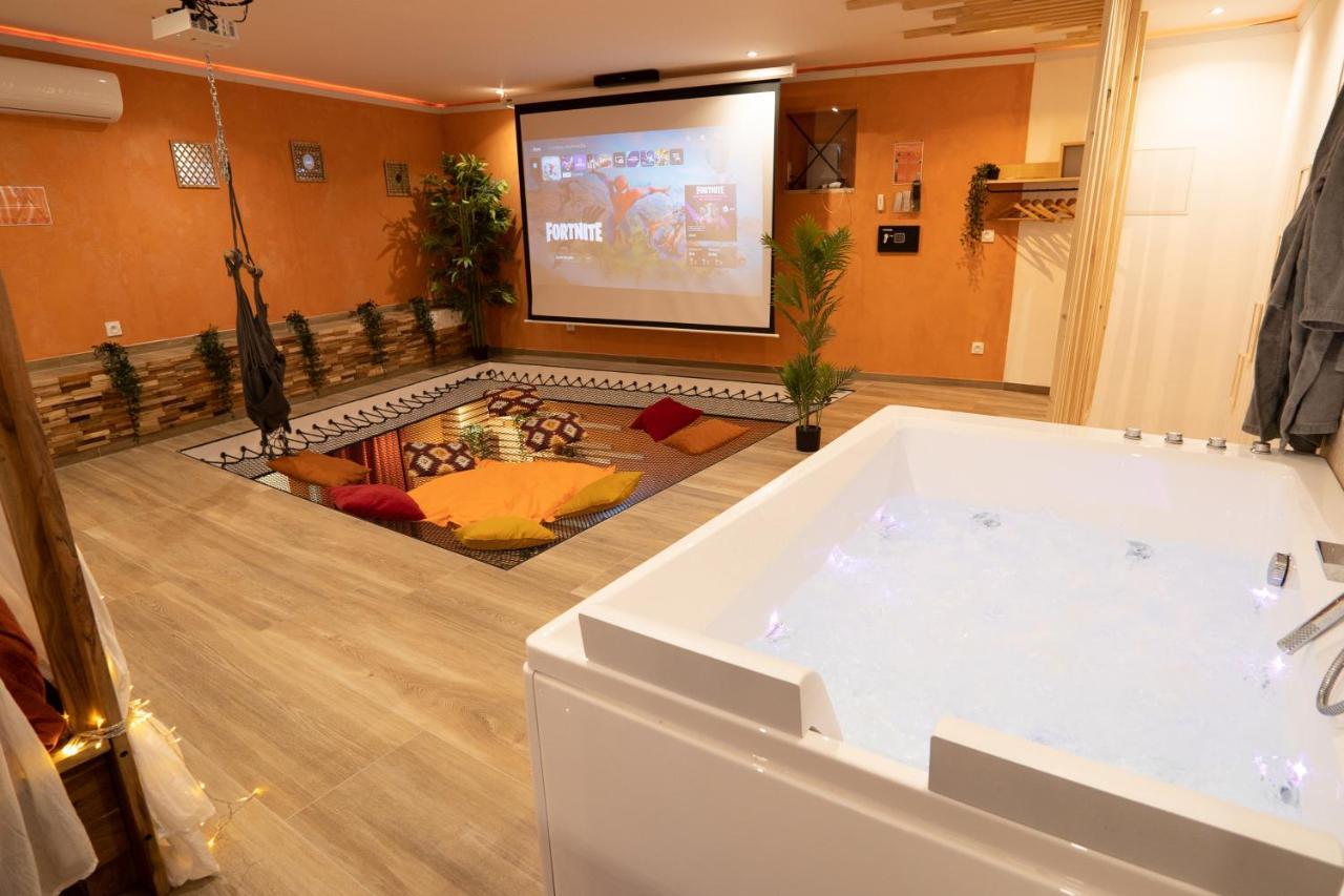 Capsule Marrakech I Chicha I Sauna I Balnéo I Console PS5 I Cinéma Trith-Saint-Leger Esterno foto